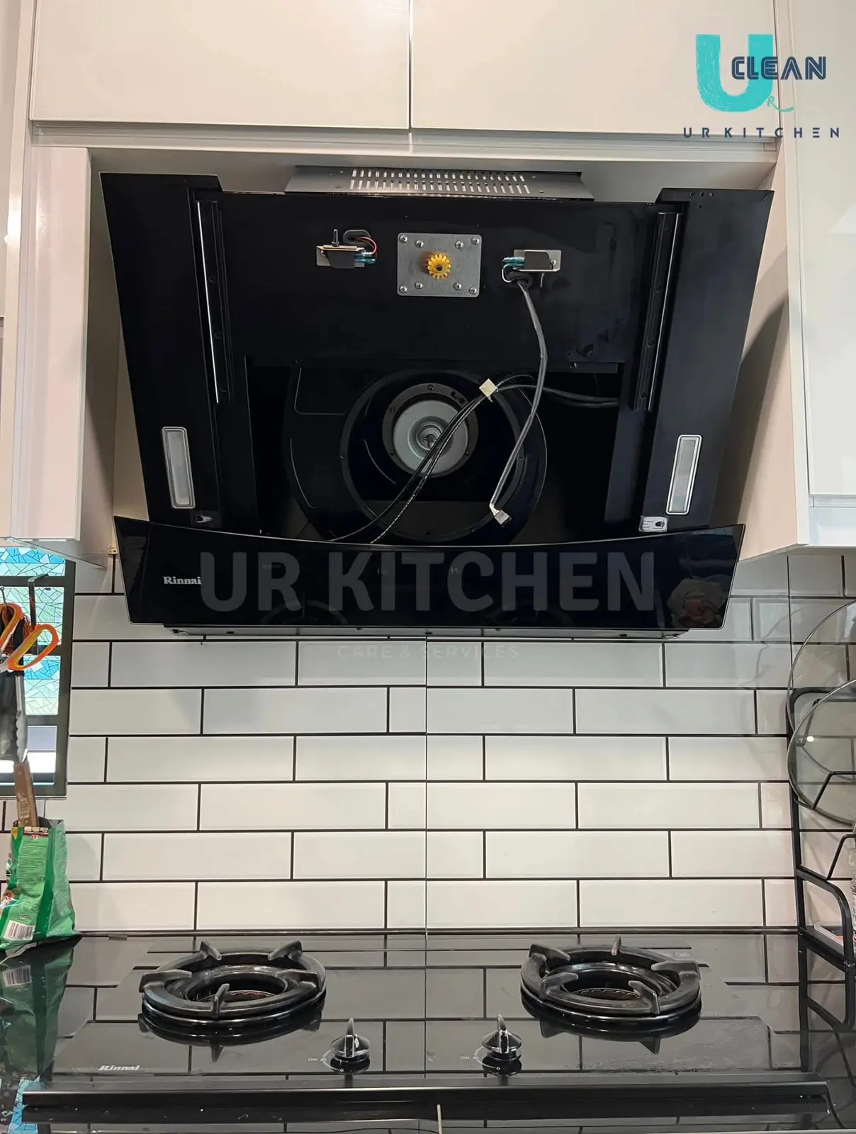 Kitchen hood motor inspection