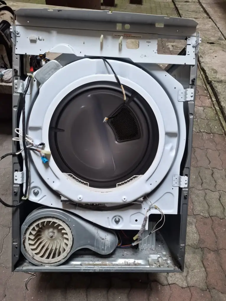 Washing machine disassembly