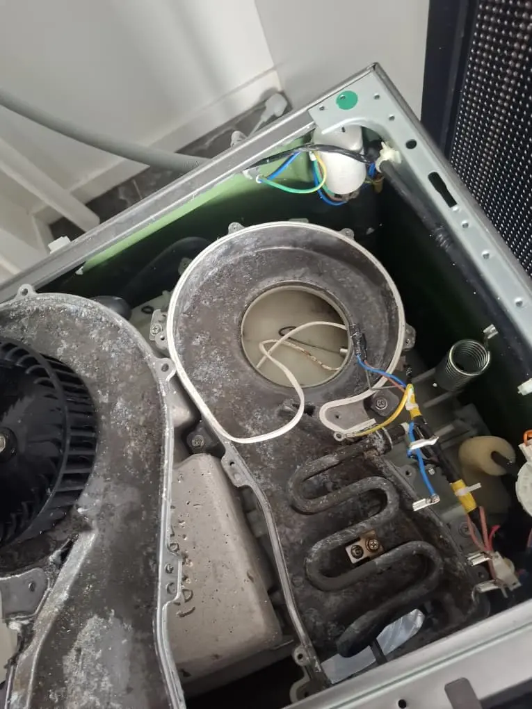 Appliance motor and wiring inspection