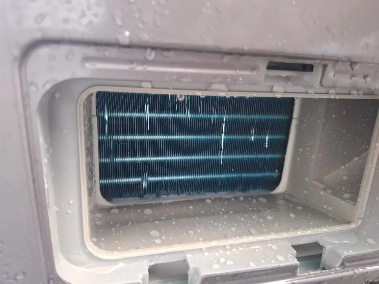 Freezer cooling unit inspection
