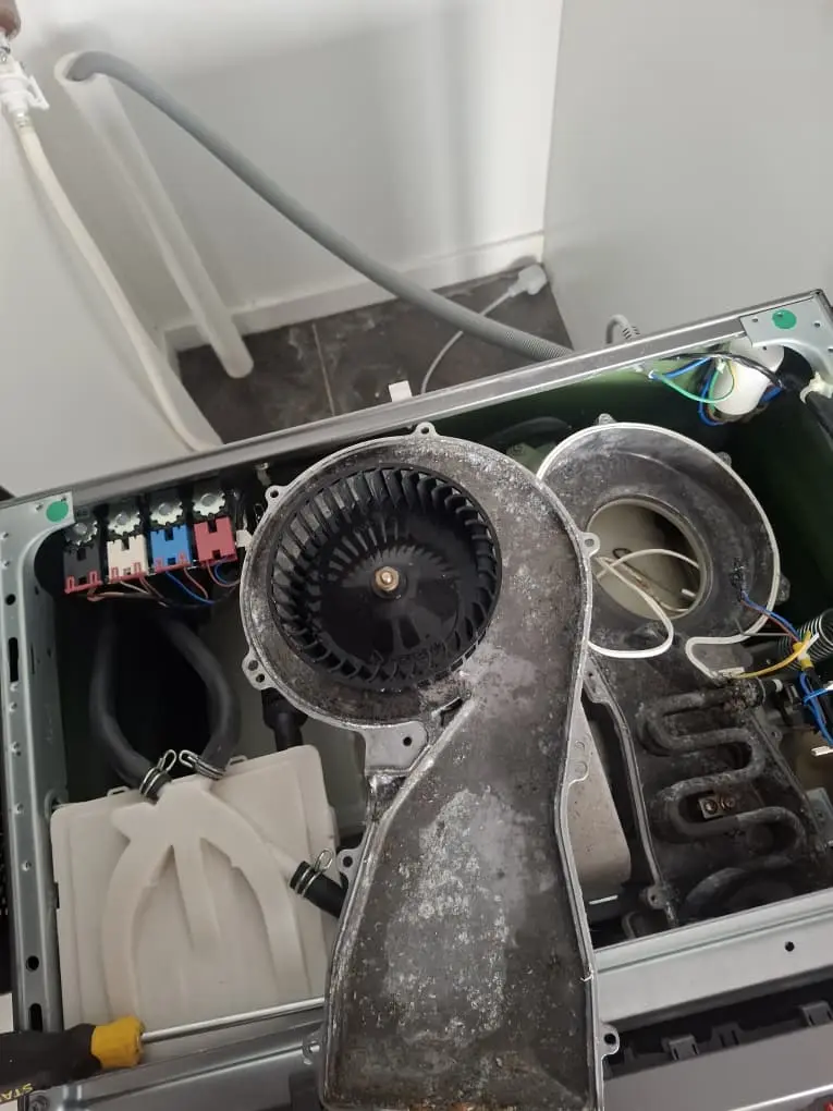 Appliance internal component inspection